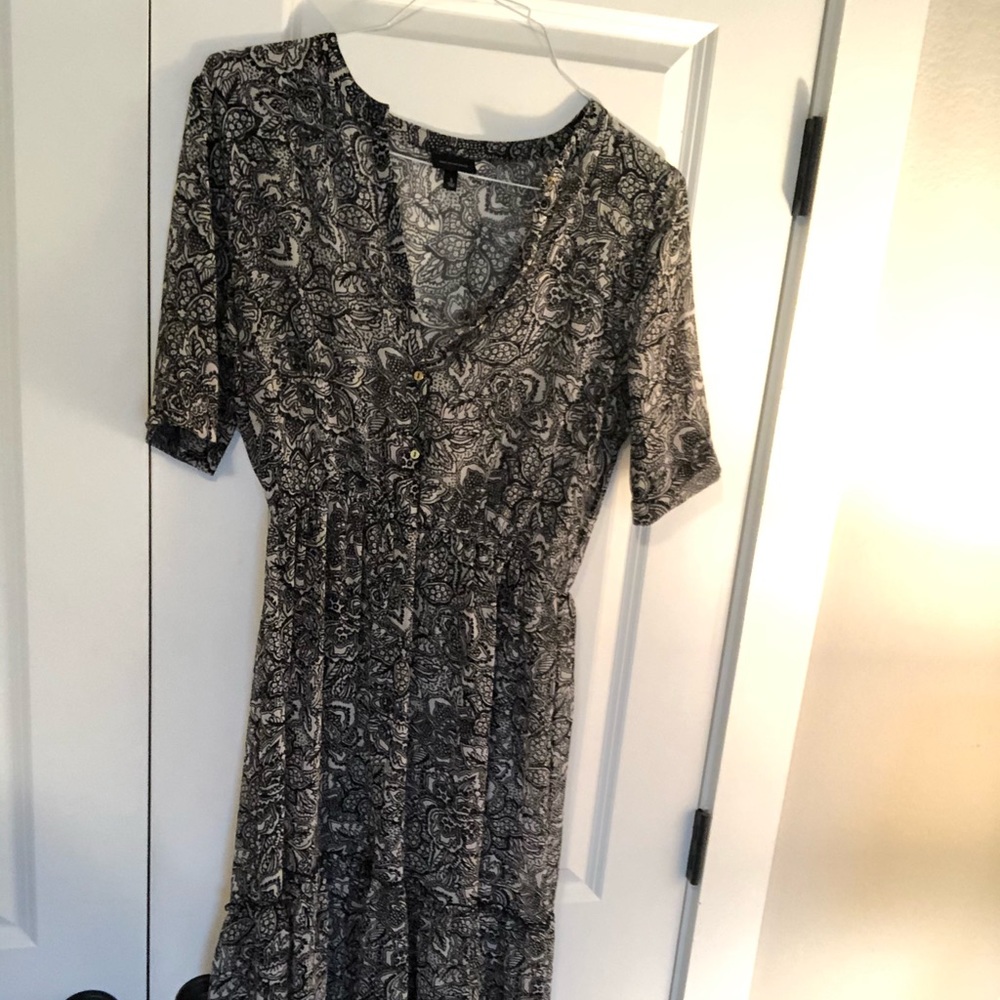 Full length sheer WHOWHATWEAR dress